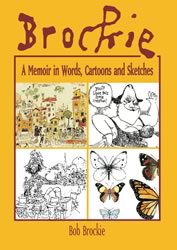 Book cover of Brockie: A memoir in words, cartoons and sketches